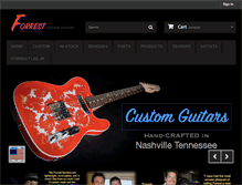 Tablet Screenshot of forrestleejr.com